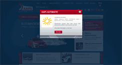 Desktop Screenshot of kaps.cz